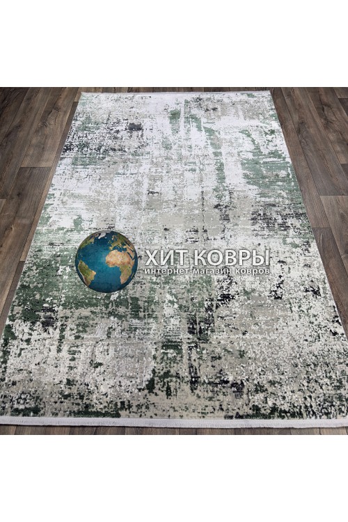 Турецкий ковер Venezia 8526 Крем-зеленый